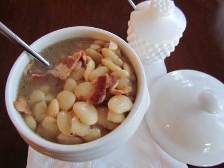 Lima Bean and Bacon Stew