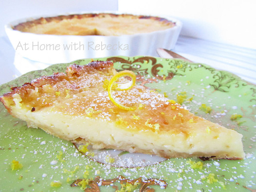 egg custard tart