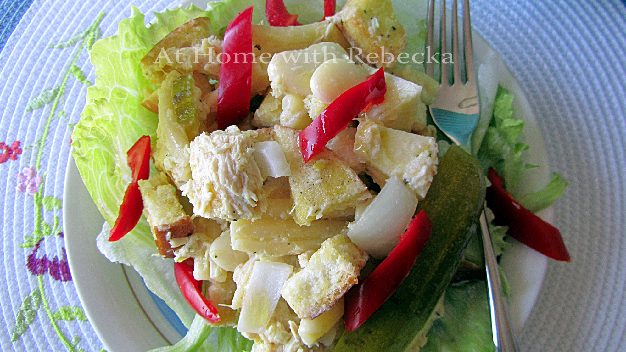 Butter Bean, Tuna Noodle Panzanella