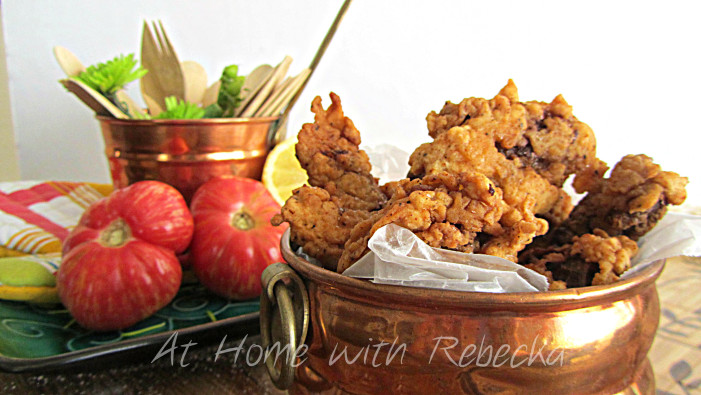 Fried chicken Livers