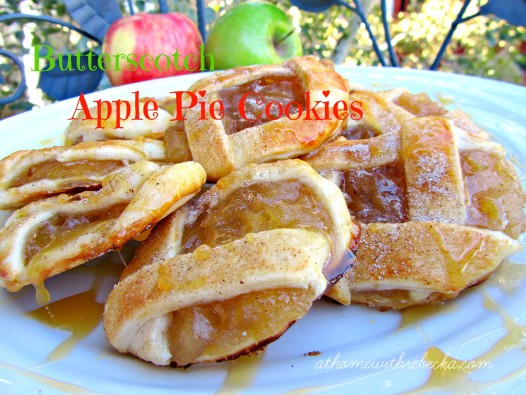 Butterscotch Apple Pie Cookies - the best fall cookie recipe!