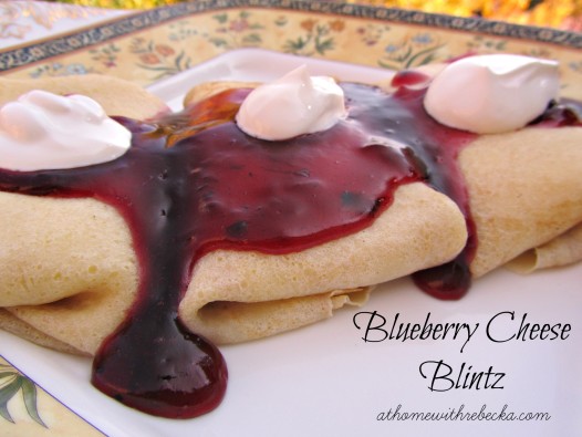 Blueberry Blintzes