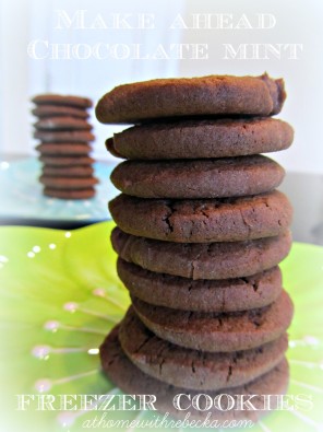 Chocolate Mint Cookies