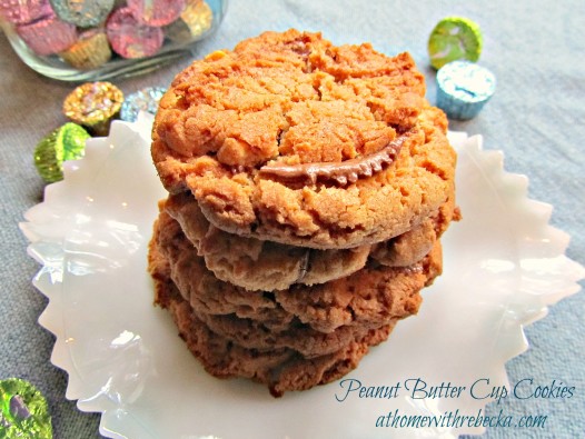 Peanut Butter Cup Cookies {Stuffed Peanut Butter Cookies}