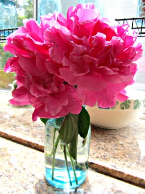 peony vase