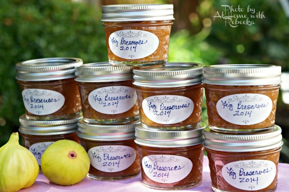 Canning Fig Preserves