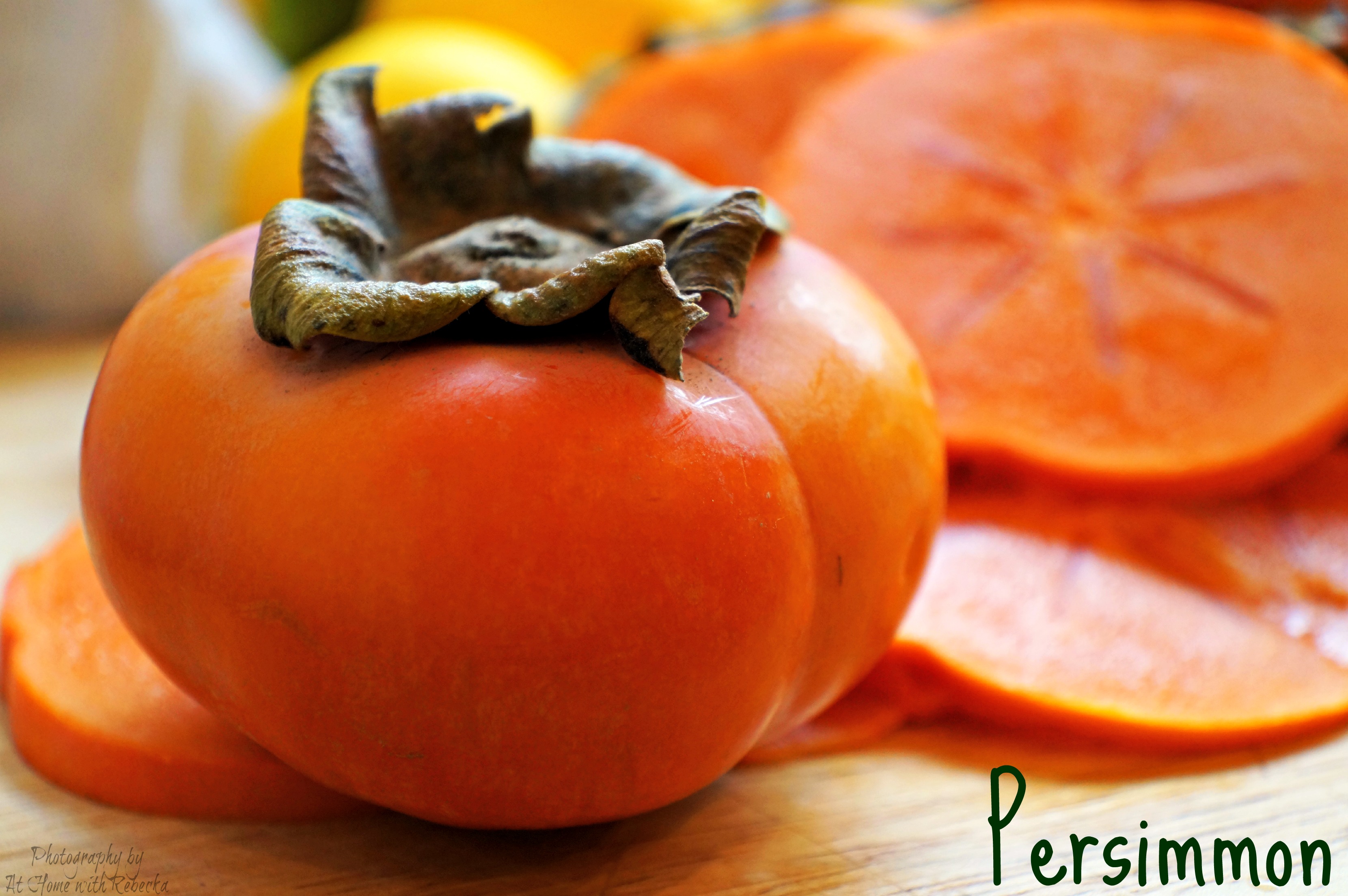 Fresh persimmon, for making persimmon butter