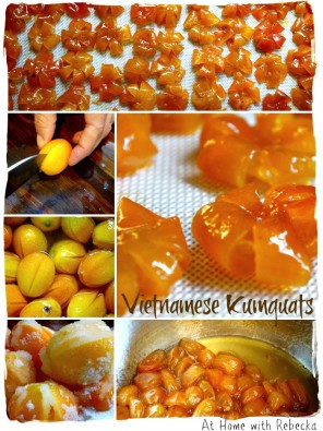 Mứt Tắc , also known as Vietnamese Candied Kumquats