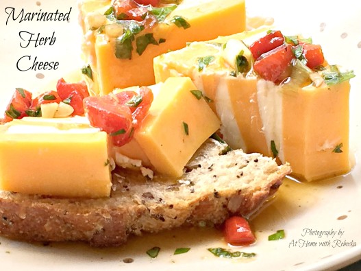 Marinated Herb Cheese Appetizer