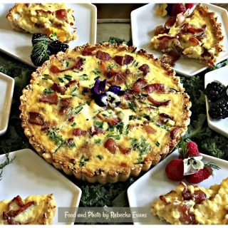 Three Cheese Quiche Lorraine Recipe