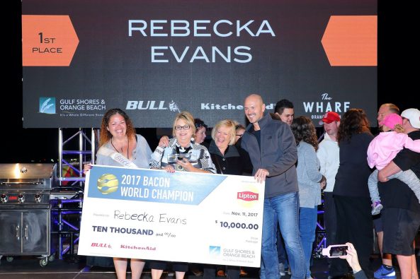 2017 Bacon World Champion Rebecka Evans