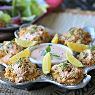 Salmon Puffs on the Stella Tray