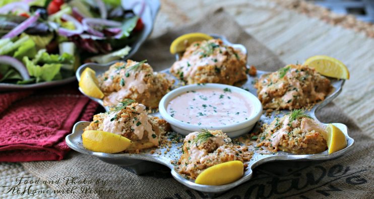 Salmon Puffs on the Stella Tray