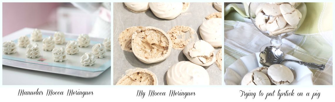 failed mocca meringues