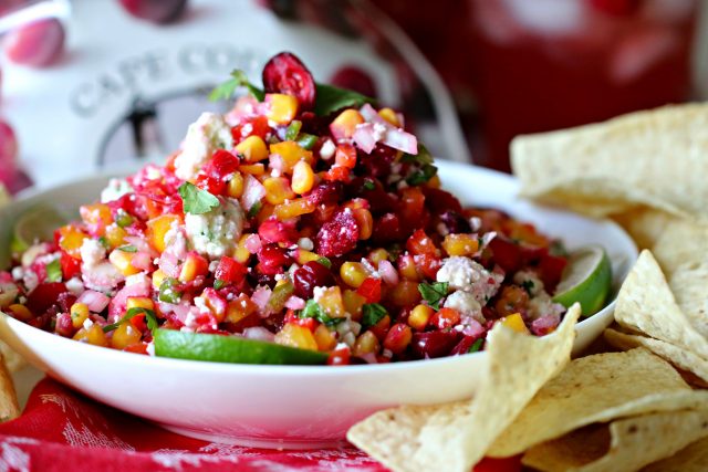 Cranberry Queso Blanco Salsa