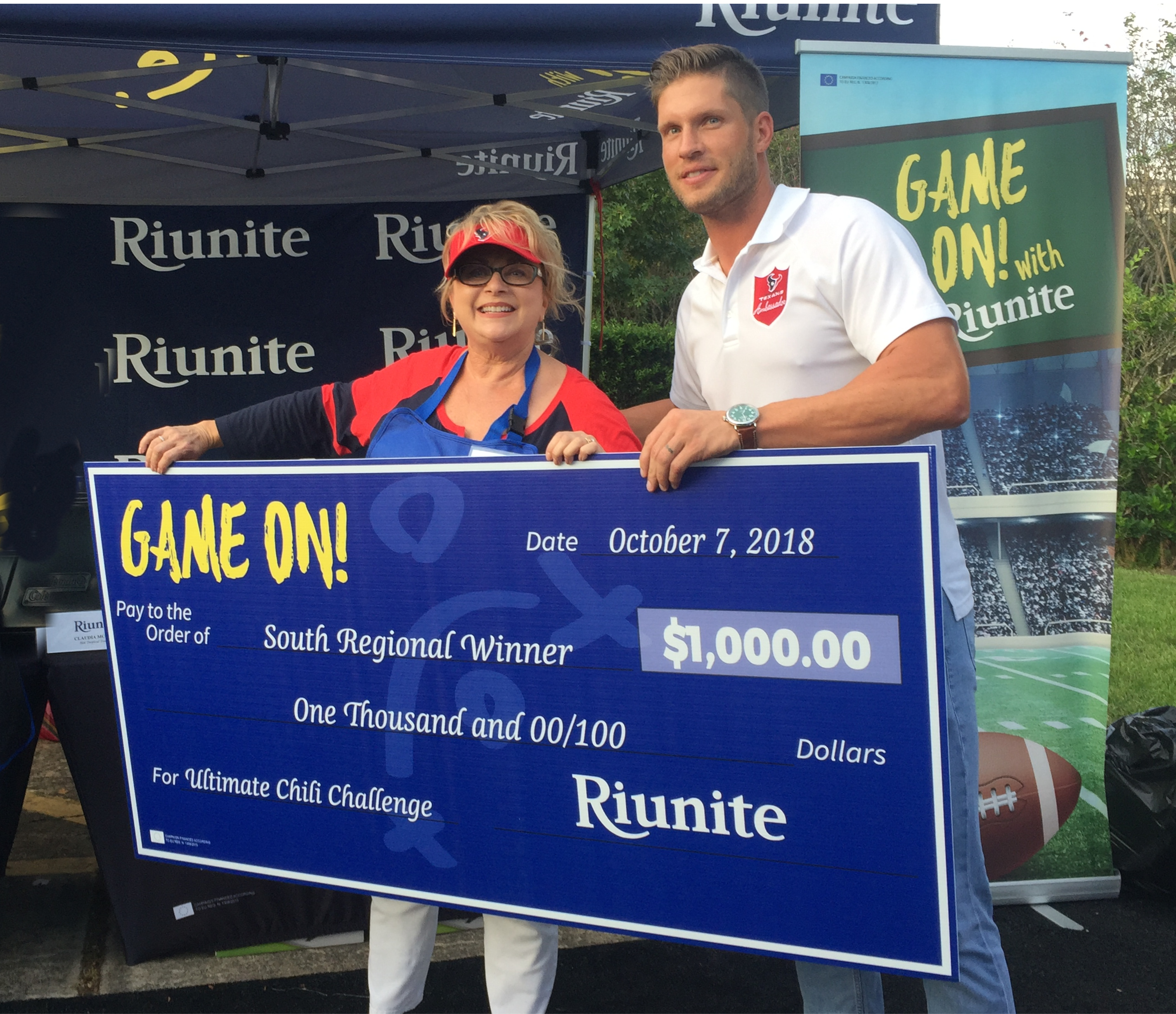 Riunite Wine South Regional Chili Cook-off Winner