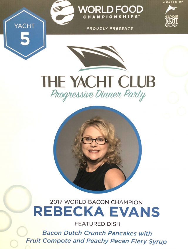 WFC 2018 Yach Club Head Shot Rebecka Evans