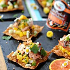Salmon Nachos