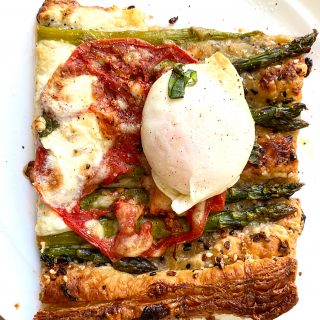 Asparagus Tomato Tart