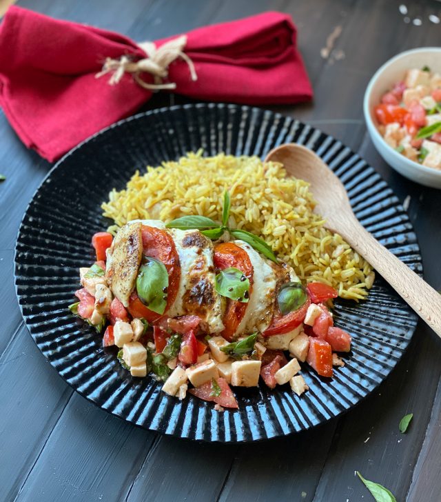 Baked Caprese Chicken