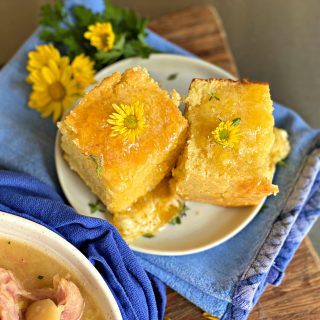 Sweet Cornbread Cake