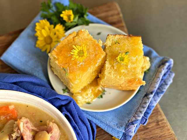 Sweet Cornbread Cake Recipe