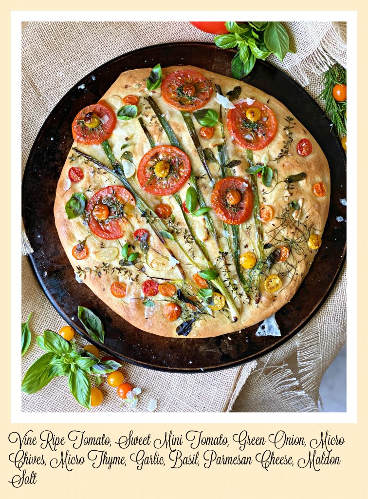 Tomato Herb Focaccia Art Bread