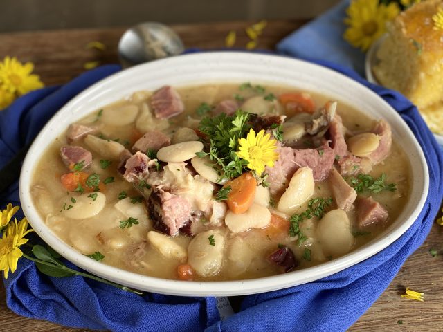 Lima Bean and Ham Stew