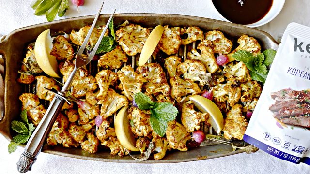 Korean BBQ Cauliflower