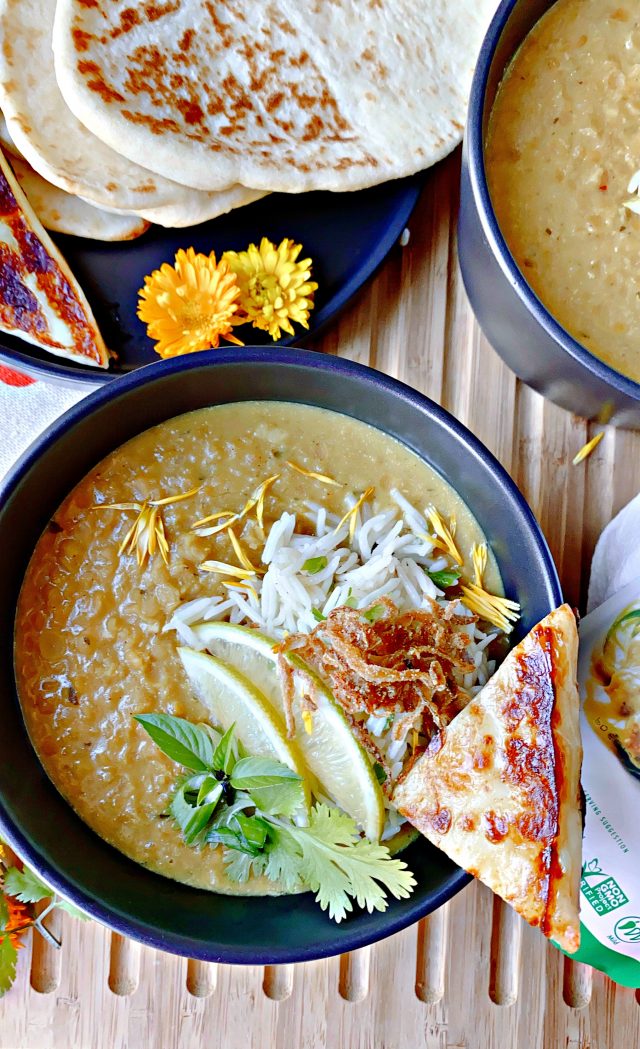 Thai Coconut Lentil Soup Recipe