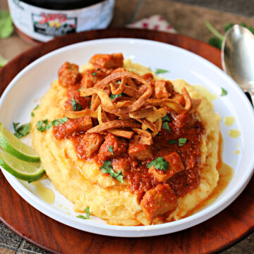 Cantina Pork Ragu over Creamy Polenta