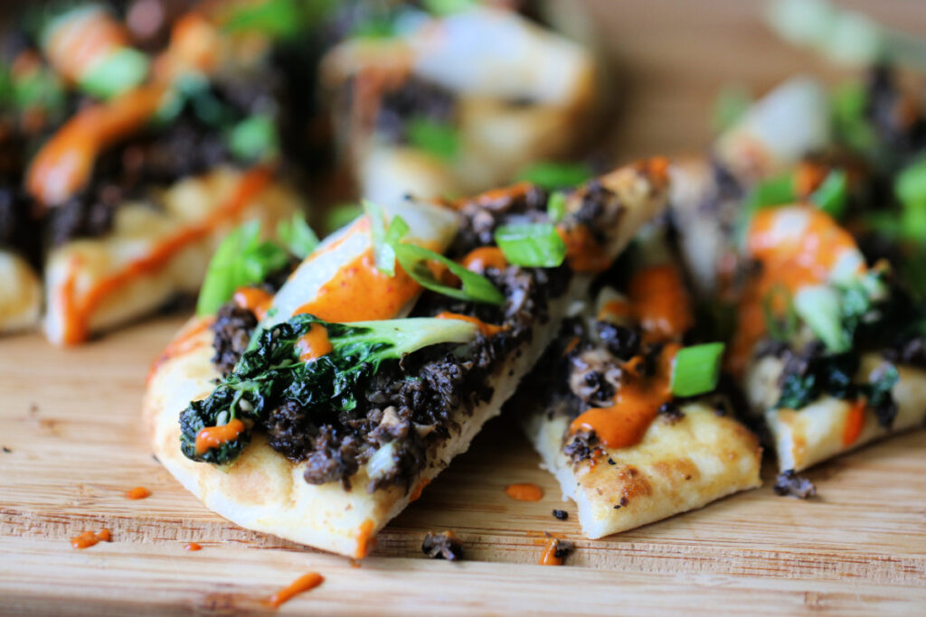 Mushroom Flat Bread