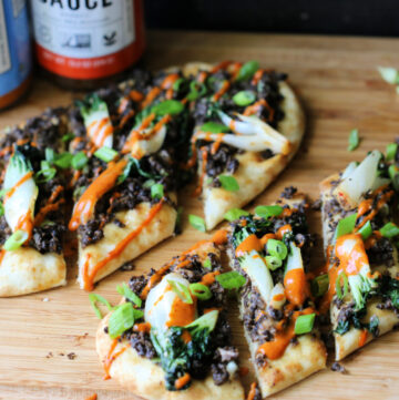 Kalbi Mushroom Flatbread