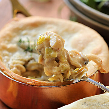 Mushroom Pot Pie Recipe