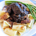 Braised Beef Ribs with Buttered Rigatoni