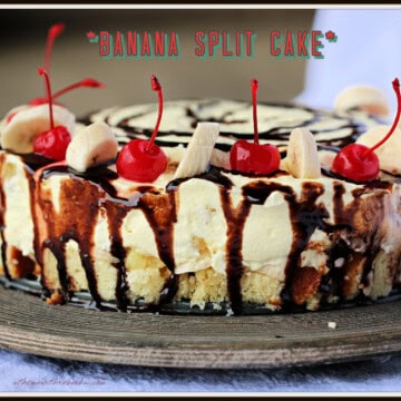 Banana Split Cake