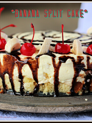 Banana Split Cake