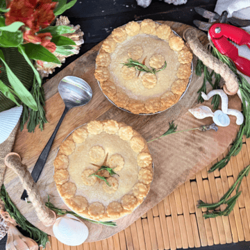 Crab & Corn Pot Pies- Wick's