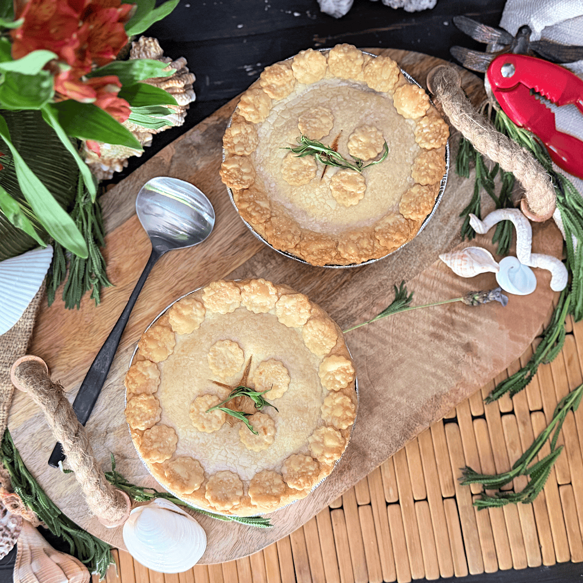 Crab & Corn Pot Pie